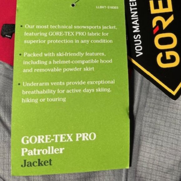 L.L. Bean Women's GORE-TEX Pro Patroller Jacket - Picture 8 of 13